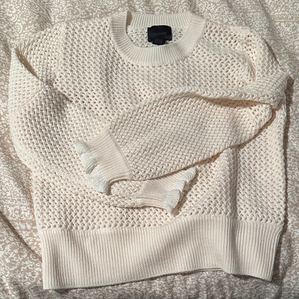 Magaschoni Cream Knit wool Sweater
